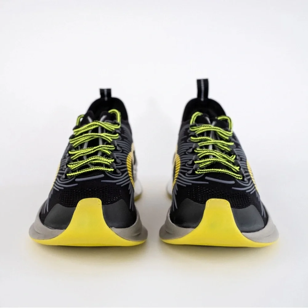 COPY - NWB Gucci Run Low-Top Sneaker 'Black Yellow' Men's 680938-USM10 8480 GUC…